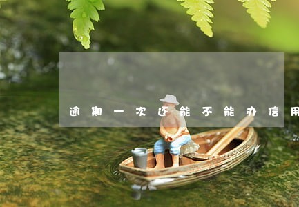 逾期一次还能不能办信用卡