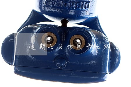 逾期七日信用卡出账后才能取吗