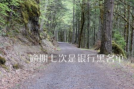 逾期七次是银行黑名单 逾期七次是银行黑名单