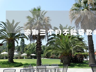 逾期三个月不能贷款吗 逾期三个月不能贷款吗