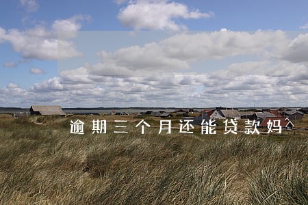 逾期三个月还能贷款妈 逾期三个月还能贷款妈