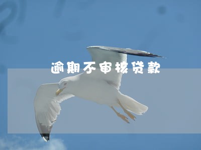 逾期不审核贷款