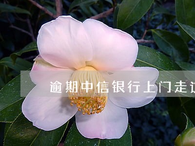 逾期中信银行上门走访 逾期中信银行上门走访