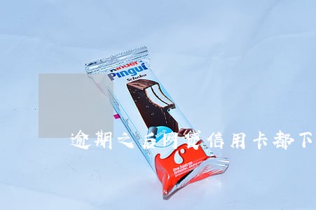 逾期之后网贷信用卡都下不了 逾期之后网贷信用卡都下不了