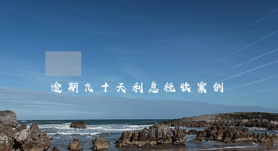 逾期九十天利息税收案例 逾期九十天利息税收案例