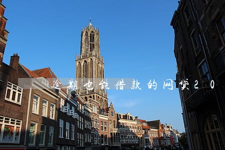 逾期也能借款的网贷2020 逾期也能借款的网贷2020