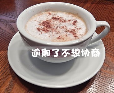 逾期了不想协商