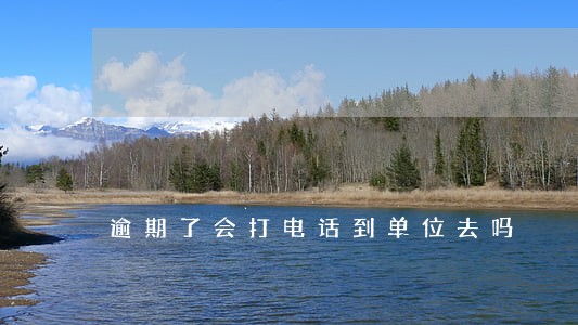 逾期了会打电话到单位去吗 逾期了会打电话到单位去吗