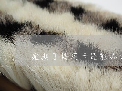 逾期了信用卡还能办分期吗 逾期了信用卡还能办分期吗