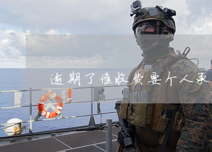 逾期了催收费要个人承担吗 逾期了催收费要个人承担吗
