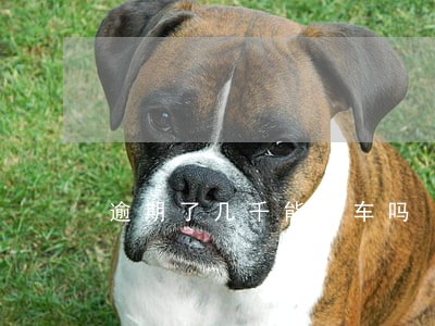 逾期了几千能买车吗 逾期了几千能买车吗