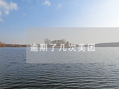 逾期了几次美团 逾期了几次美团