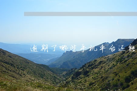 逾期了哪些手机平台还能贷款 逾期了哪些手机平台还能贷款