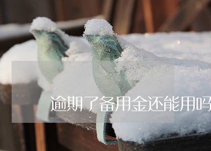 逾期了备用金还能用吗 逾期了备用金还能用吗