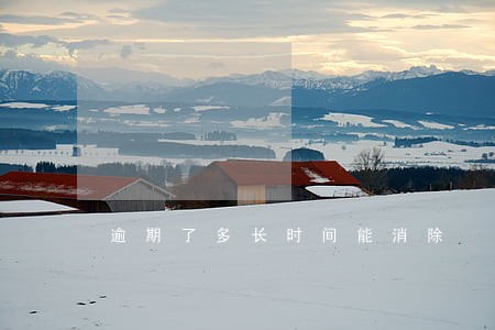 逾期了多长时间能消除