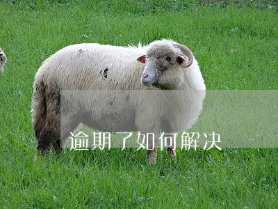 逾期了如何解决 逾期了如何解决