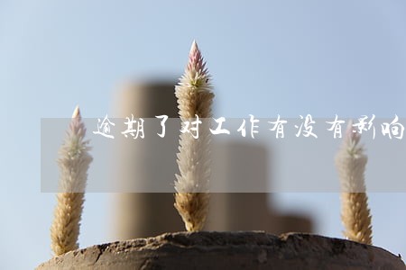 逾期了对工作有没有影响 逾期了对工作有没有影响