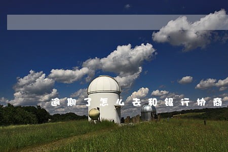 逾期了怎么去和银行协商