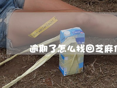 逾期了怎么找回芝麻信用 逾期了怎么找回芝麻信用