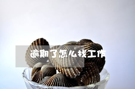 逾期了怎么找工作 逾期了怎么找工作