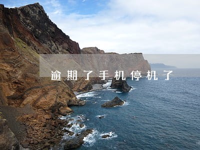 逾期了手机停机了 逾期了手机停机了