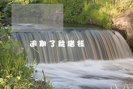 逾期了能借钱 逾期了能借钱
