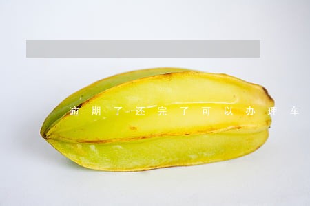 逾期了还完了可以办理车贷吗 逾期了还完了可以办理车贷吗