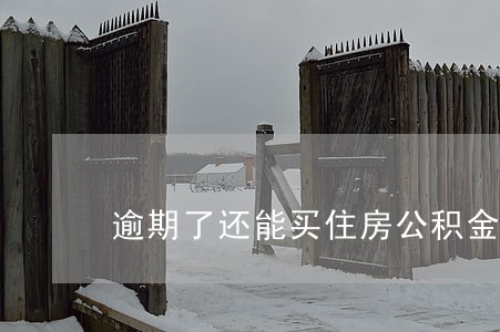 逾期了还能买住房公积金吗 逾期了还能买住房公积金吗