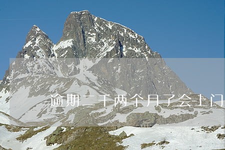 逾期二千两个月了会上门吗 逾期二千两个月了会上门吗