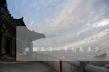 逾期五万一年利息多少