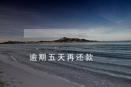 逾期五天再还款