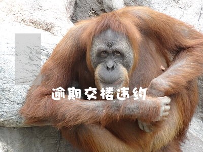 逾期交楼违约 逾期交楼违约