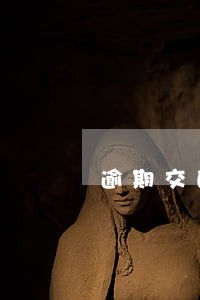 逾期交的税款分录