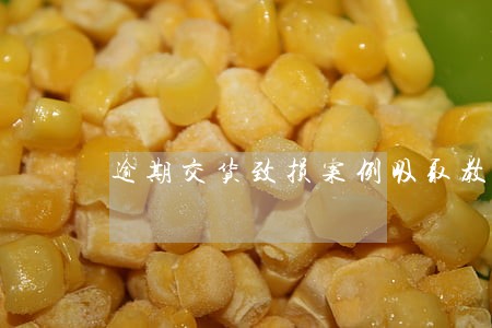 逾期交货致损案例吸取教训 逾期交货致损案例吸取教训