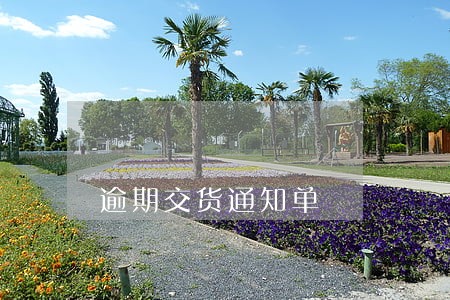 逾期交货通知单