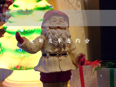 逾期交车违约金 逾期交车违约金