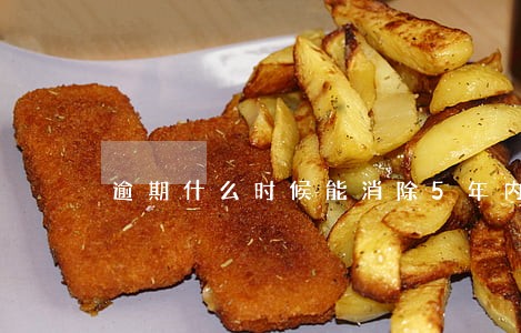 逾期什么时候能消除5年内有逾期 逾期什么时候能消除5年内有逾期