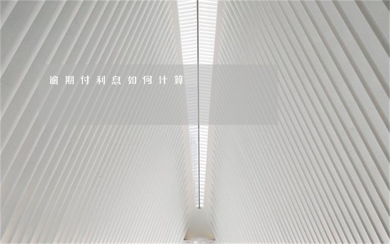 逾期付利息如何计算 逾期付利息如何计算