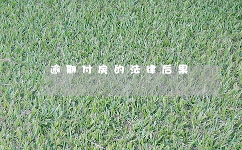 逾期付房的法律后果
