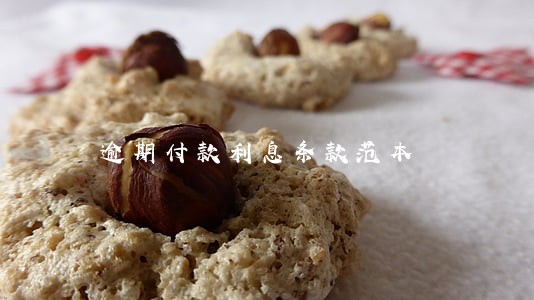 逾期付款利息条款范本 逾期付款利息条款范本