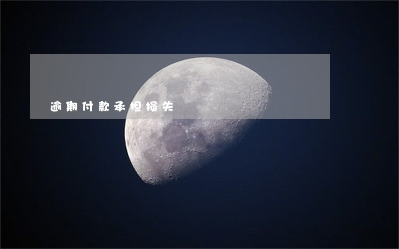 逾期付款承担损失 逾期付款承担损失