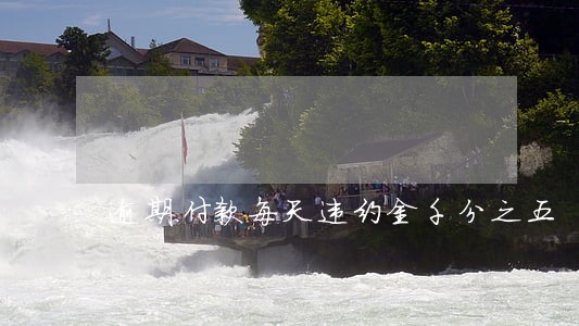 逾期付款每天违约金千分之五 逾期付款每天违约金千分之五