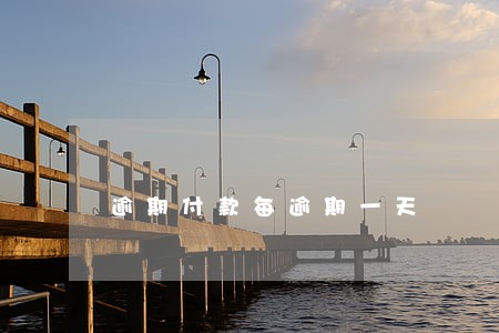 逾期付款每逾期一天