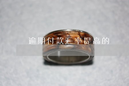 逾期付款汇率提高的 逾期付款汇率提高的
