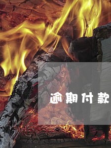 逾期付款的债务利息