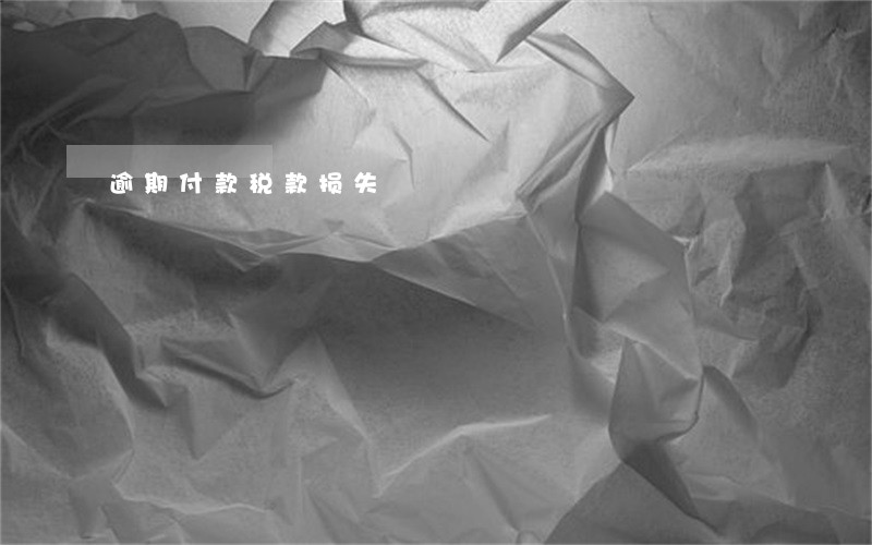 逾期付款税款损失 逾期付款税款损失