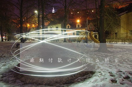 逾期付款计入什么科目