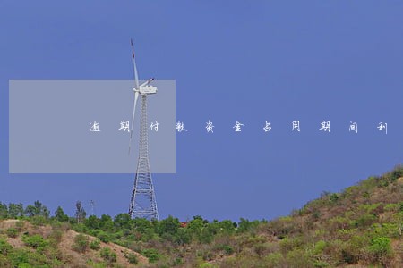 逾期付款资金占用期间利息计算 逾期付款资金占用期间利息计算