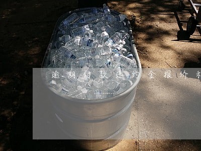 逾期付款违约金报价利率
