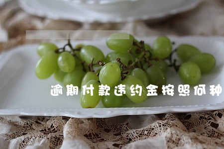 逾期付款违约金按照何种 逾期付款违约金按照何种